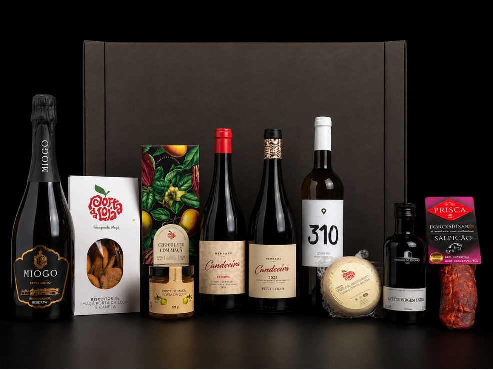 Cabaz personalizado Os Vinhos do Rapaz
